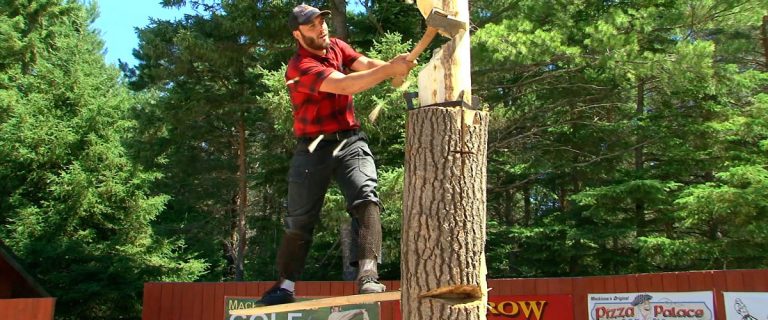 Jack Pine Lumberjack Shows - Mackinaw City Michigan